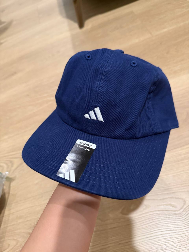 [USW] ADIDAS DARK BLUE/WHITE WOMEN'S SATURDAY 3 CAP, 888254203343 (UZZ584)