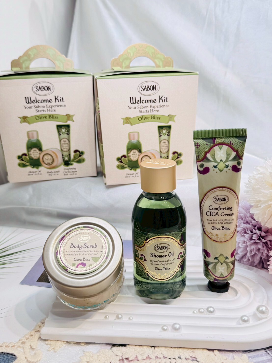 SABON 盛宴橄欖 明星三部曲 推薦組