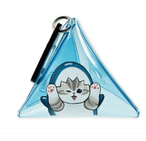 日本mofusand三角拉鏈袋 (非日本製)