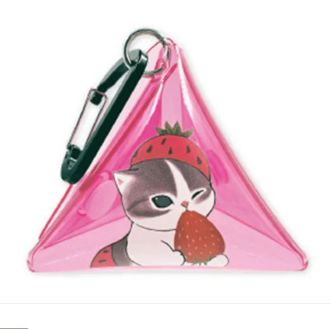 日本mofusand三角拉鏈袋 (非日本製)