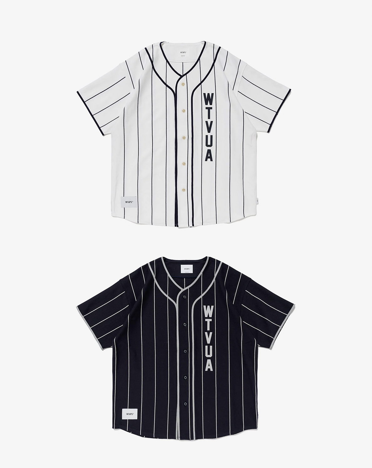 WTAPS SS25 LEAGUE / SS / COTTON | (White / Navy)