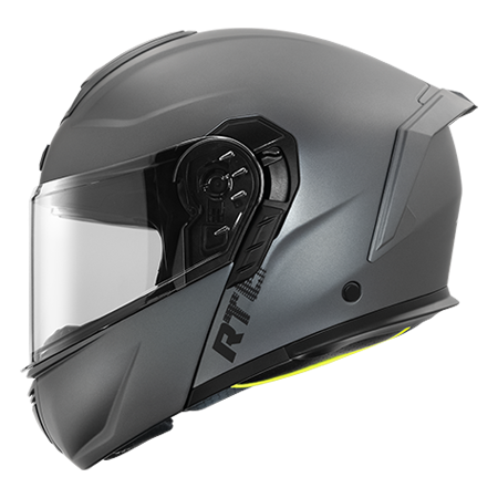 ASTONE RT6 素色 可掀式安全帽 金屬灰