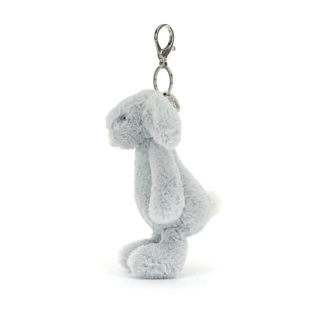 Jelly Cat Bashful Silver Bunny Bag Charm