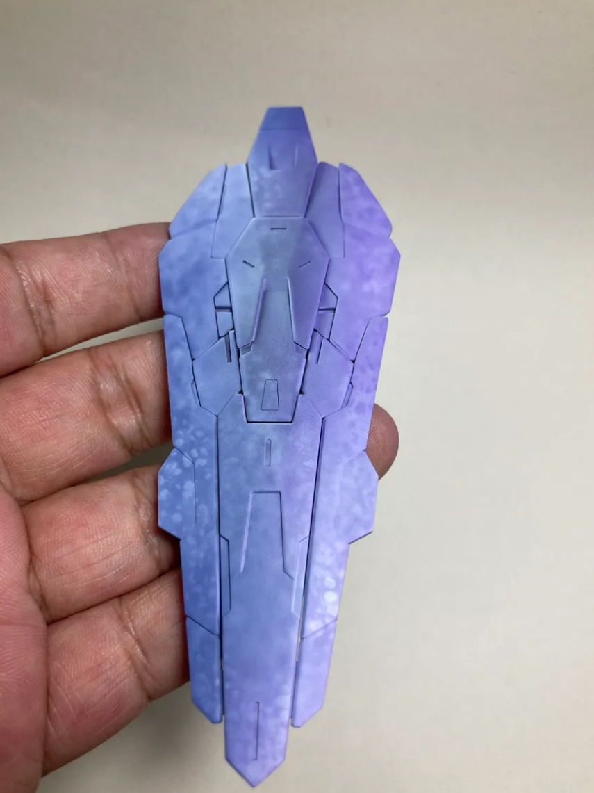 MADWORKS MT-43 特殊塗裝用質感遮噴板3-菜瓜布特效遮噴版