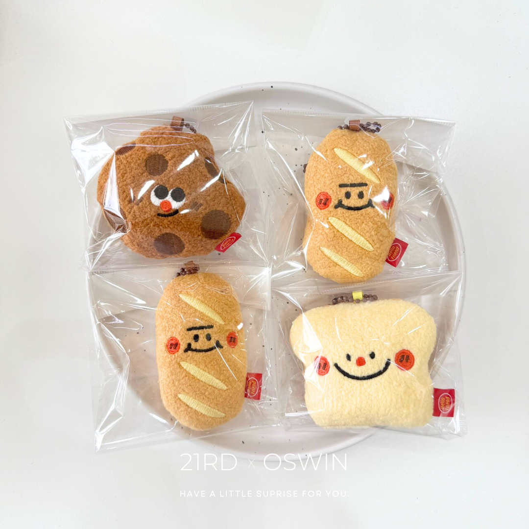 馬鈴薯小子 & 麵包 吊飾