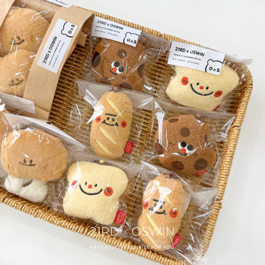 馬鈴薯小子 & 麵包 吊飾