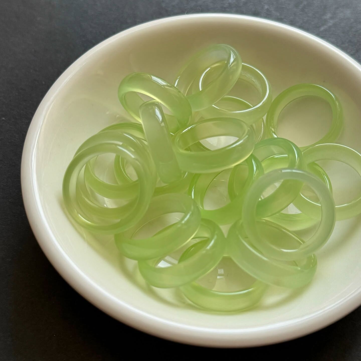 [原石] 岫玉 戒指 玉戒