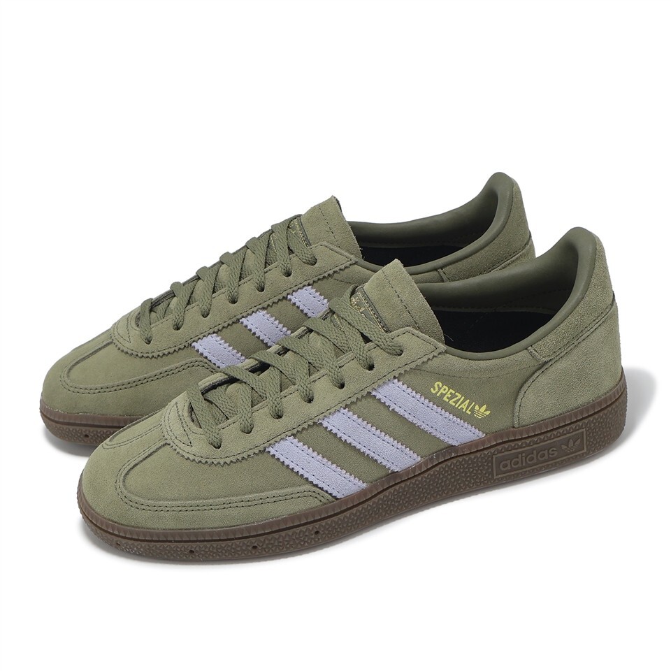 【OWN】Adidas Handball Spezial 球鞋 德訓鞋 麂皮 復古 休閒鞋 女版 復古綠 JI2650