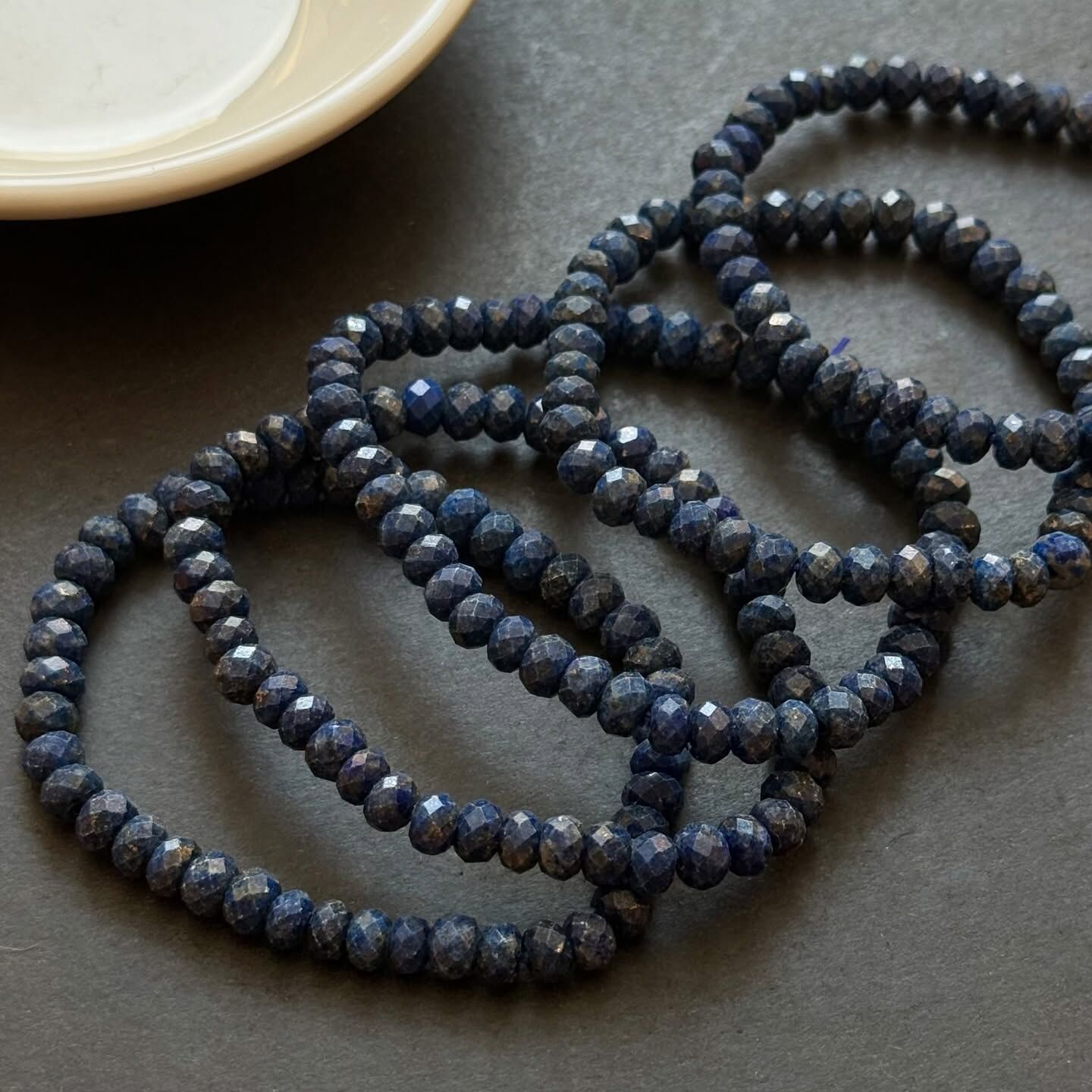 [原石] 青金石 算盤珠手串