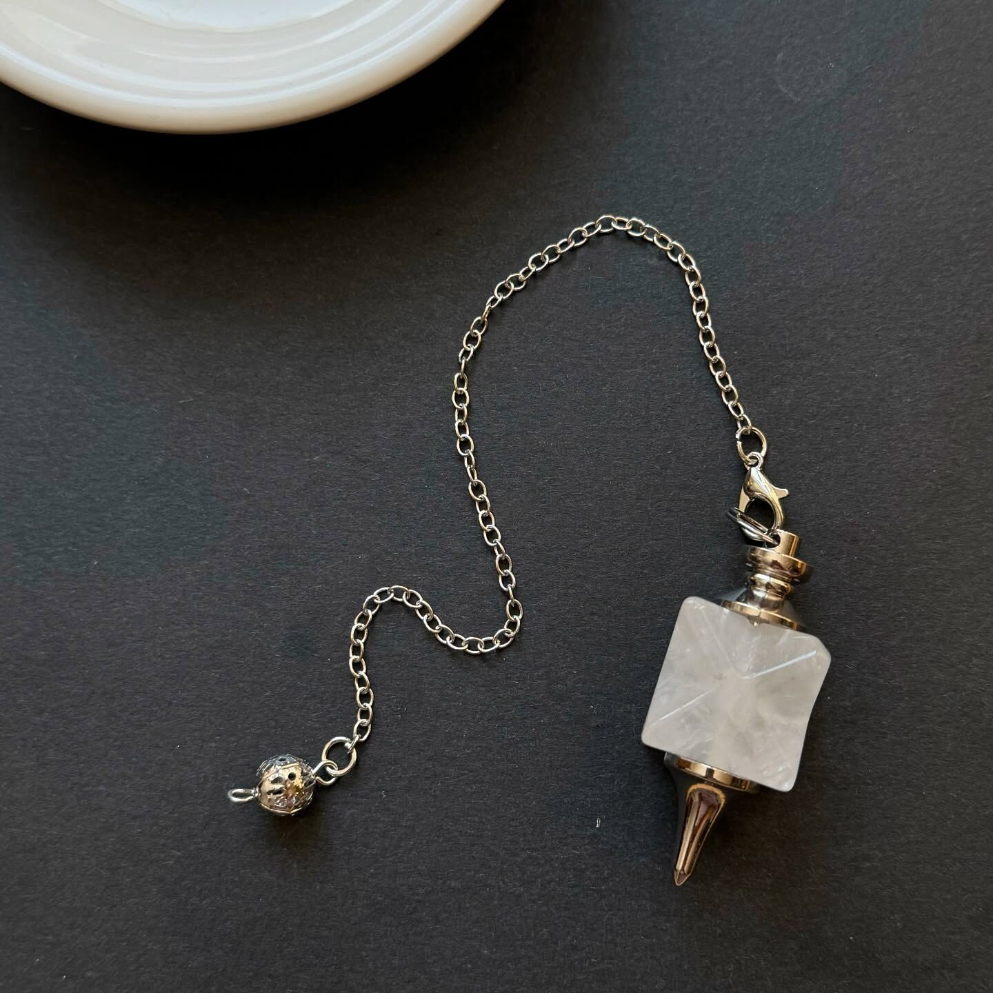 [原石] 白水晶 梅爾卡巴 水晶靈擺