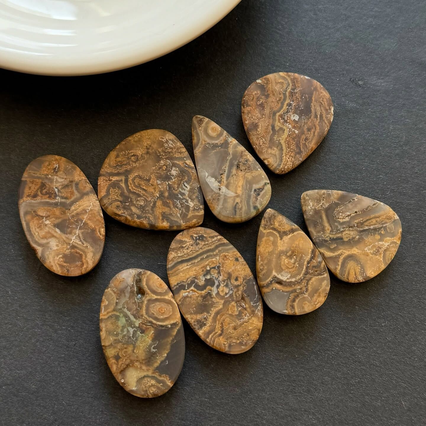 [原石] 峽谷瑪瑙 水晶蛋面 水晶墜面