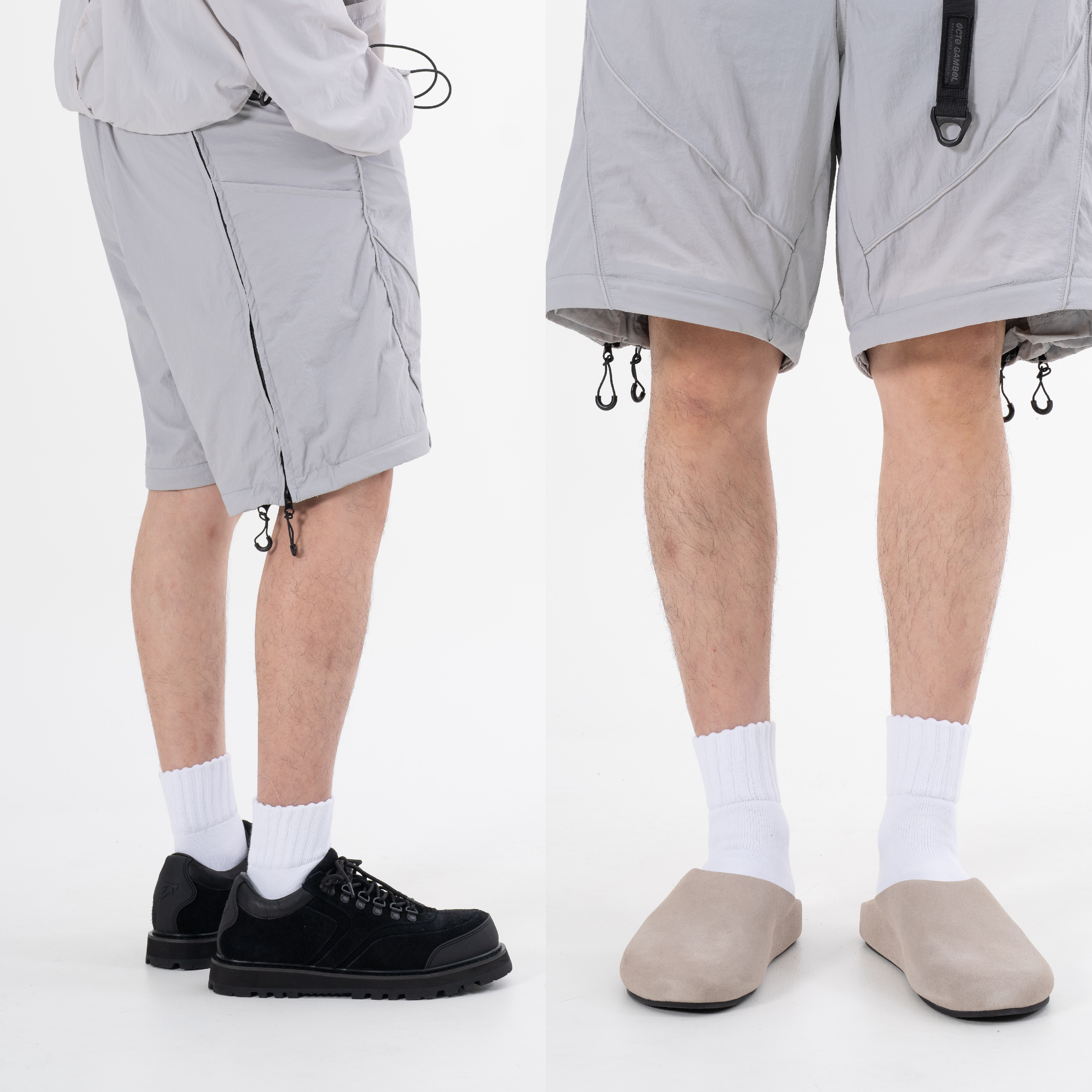 AGILITY Loose Plain Shorts Socks 毛巾底 泡泡 中筒襪 [SC60]