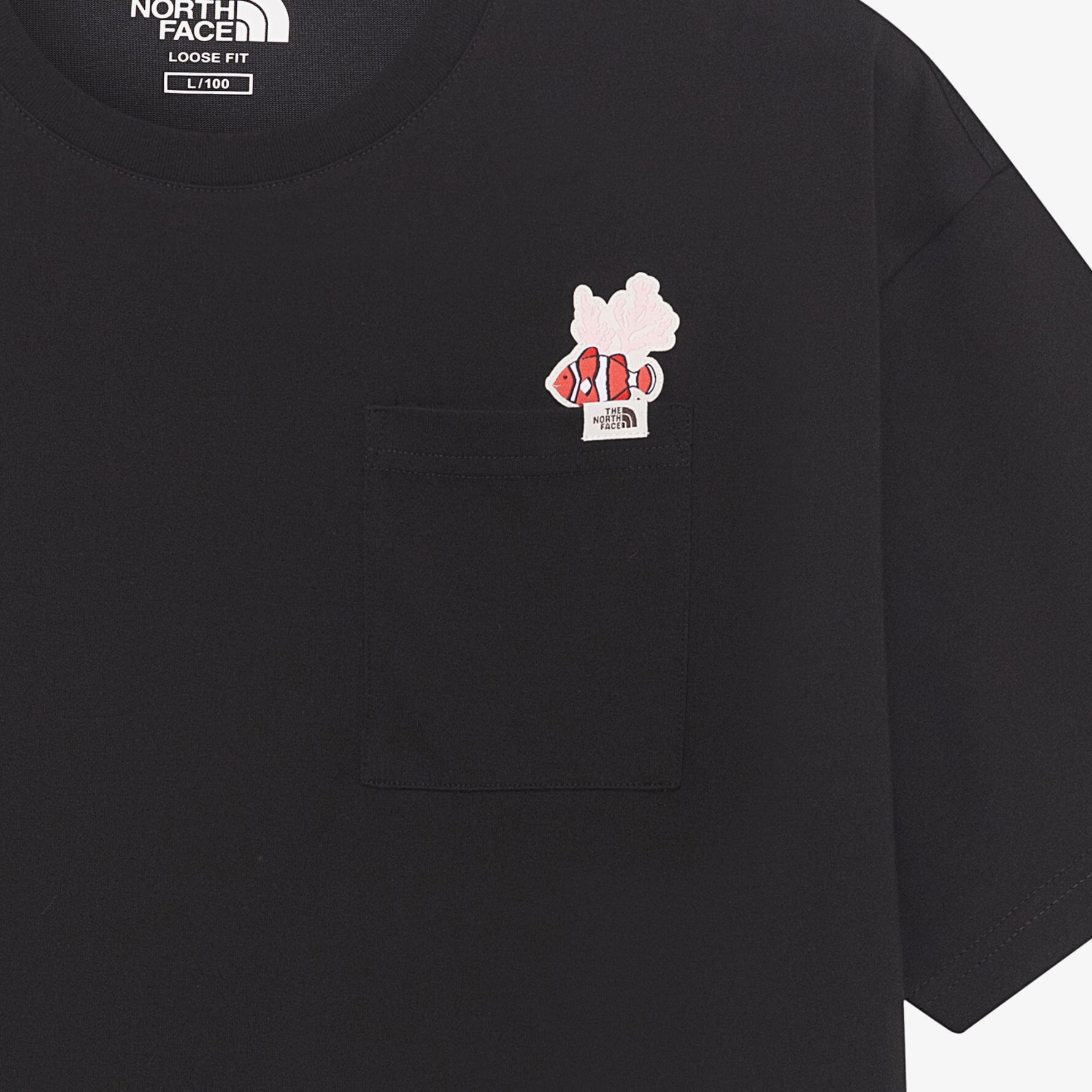 The north face POCKET EX S/S R/TEE 北臉涼感抗UV 口袋動物短tee