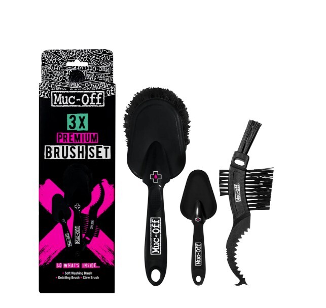 Muc-Off 馬可夫 洗車刷三件組