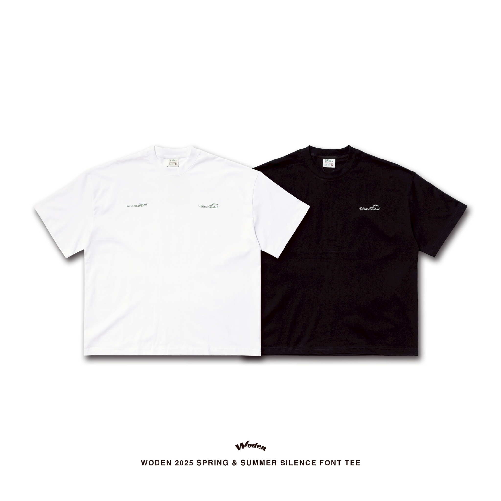 WODEN 2025 Spring & Summer 036 Silence Tee