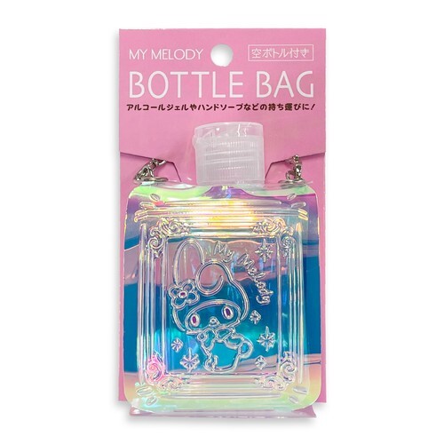 日本 Sanrio 膠瓶連幻彩掛袋 (60ml)
