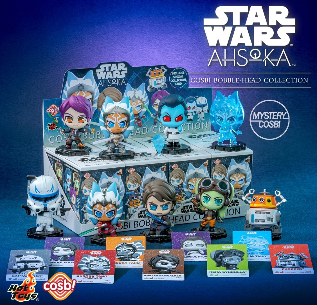 Hot Toys Cosbi CBX160 Star Wars 星際大戰 Ahsoka 亞蘇卡 盒玩 盲盒 (全8款)