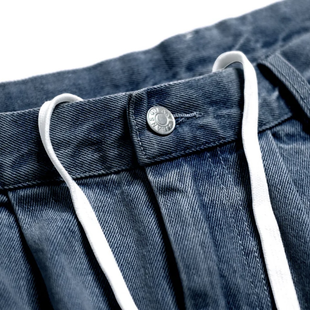 DEZZY.® 水洗剪裁牛仔短褲