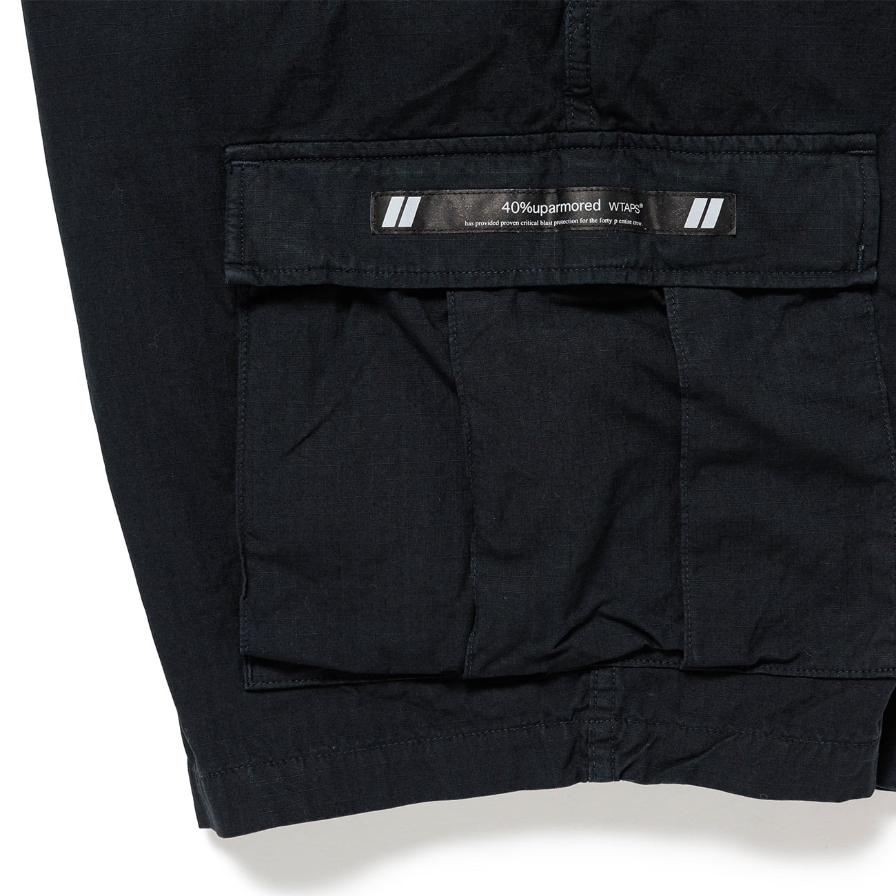 パンツ WTAPS 251WVDT-PTM06 入荷】WTAPS 211WVDT-PTM06 ハーフパンツ サイズX02 TUCK 01