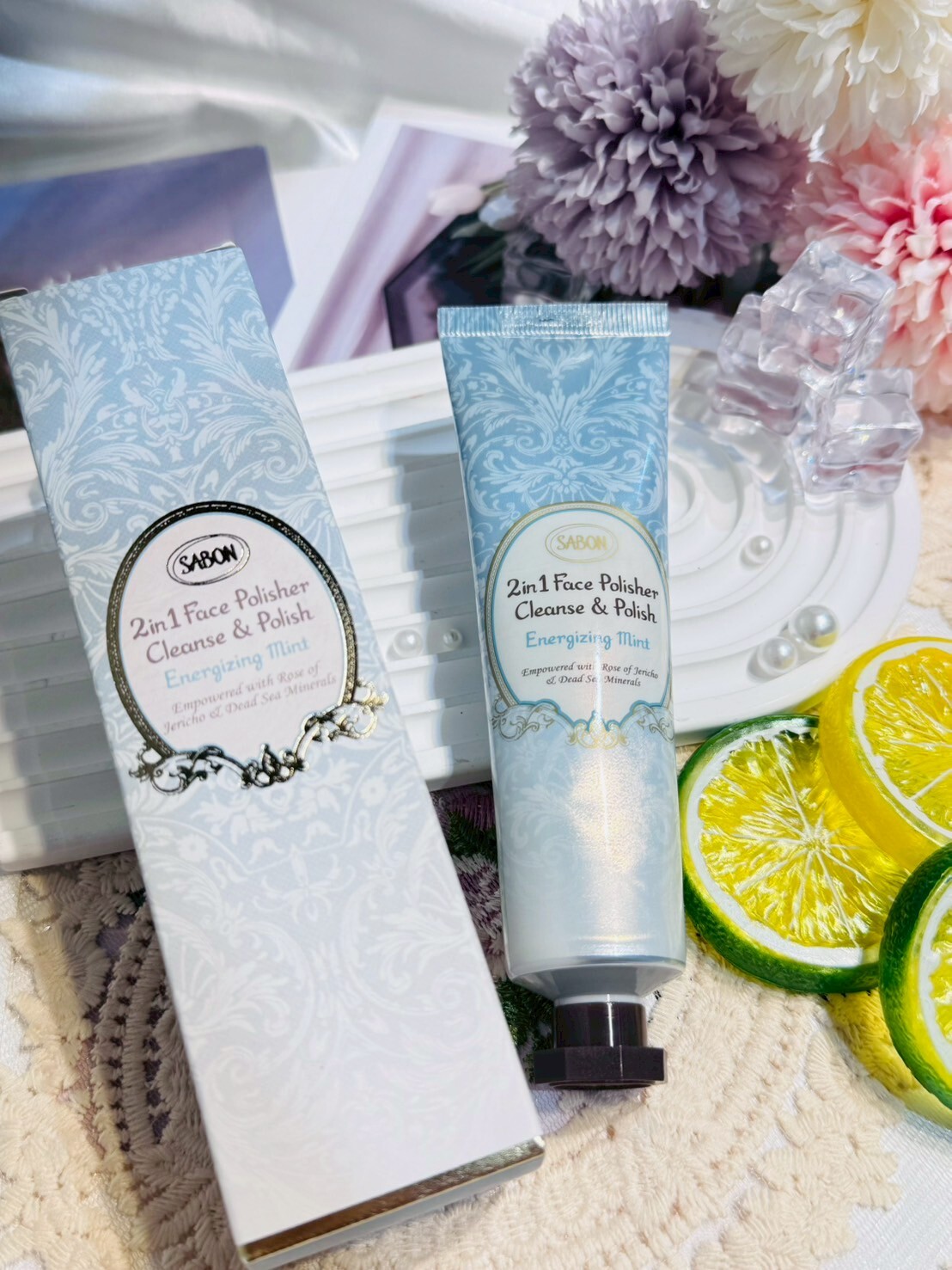 二合一臉部純淨磨砂膏-薄荷 60ml