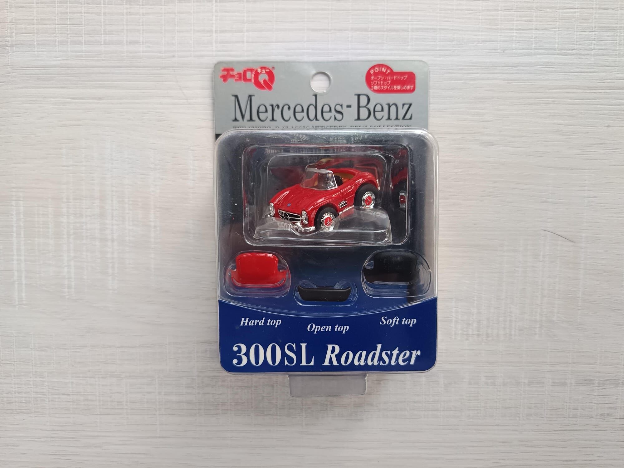 CHORO Q MERCEDES BENZ 300SL ROADSTER RED