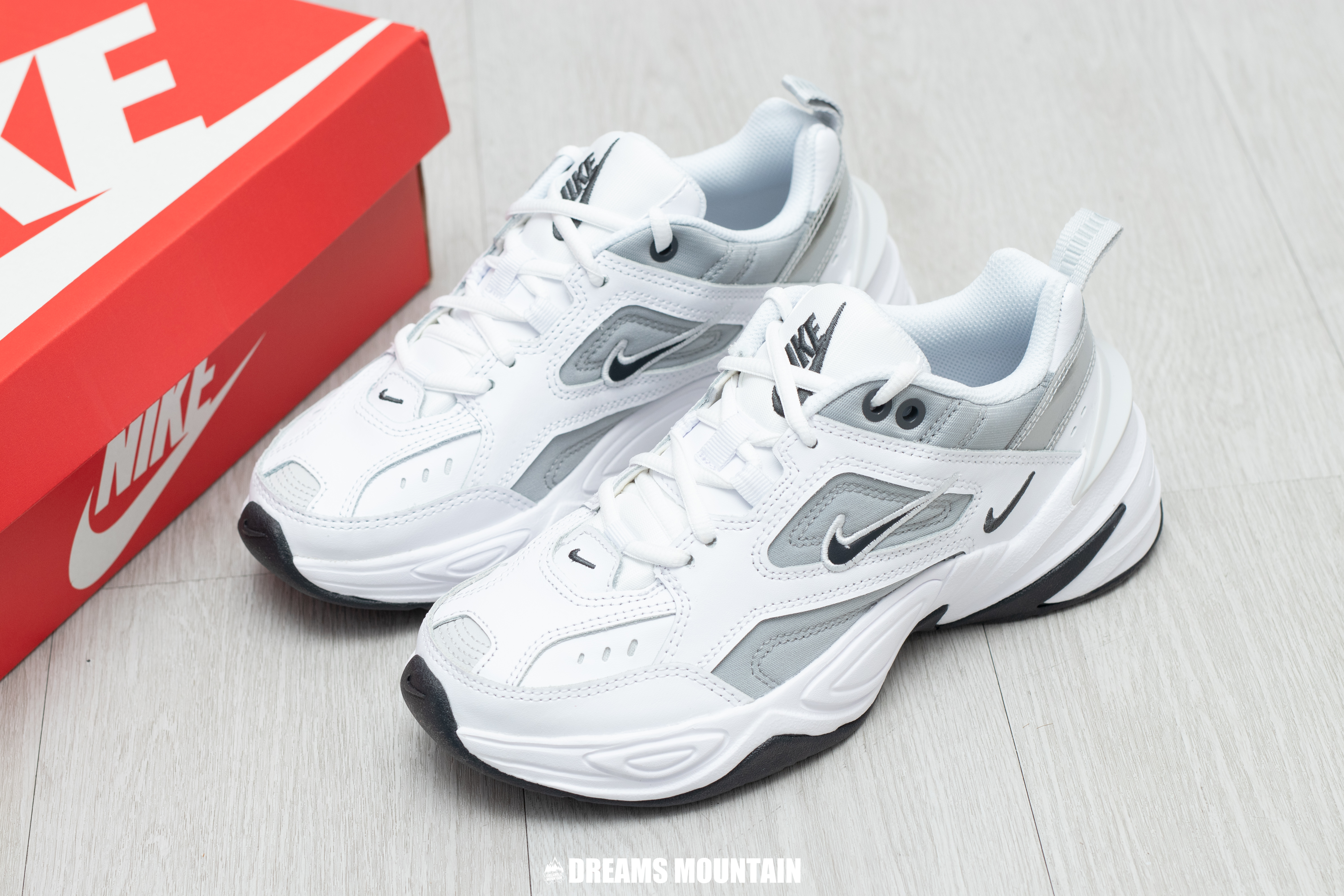 【預訂】 NIKE M2K TEKNO 老爹鞋白灰-WOMEN