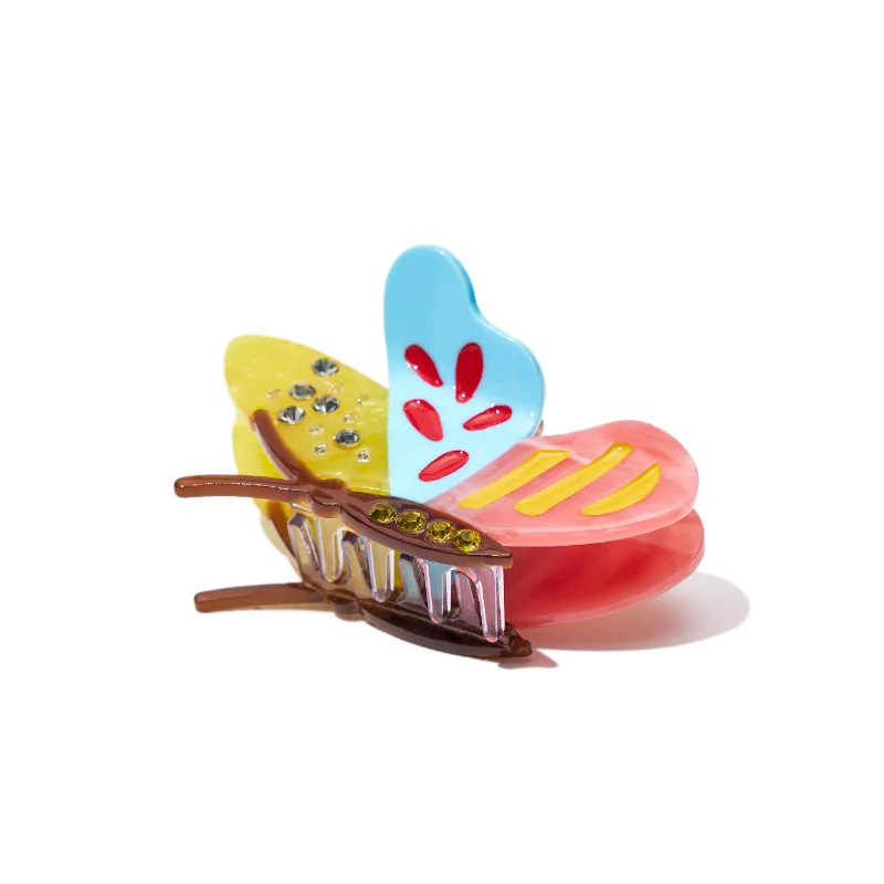 Snack Break / 髮飾 /  Pink Butterfly Claw