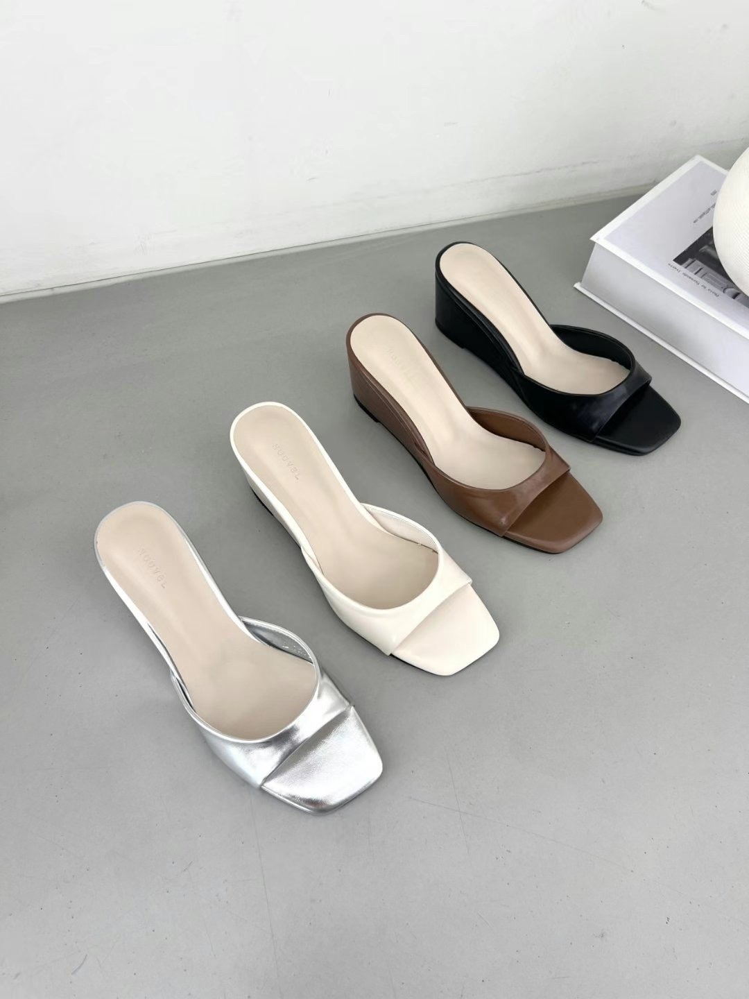 厚底素面質感高跟（5cm)