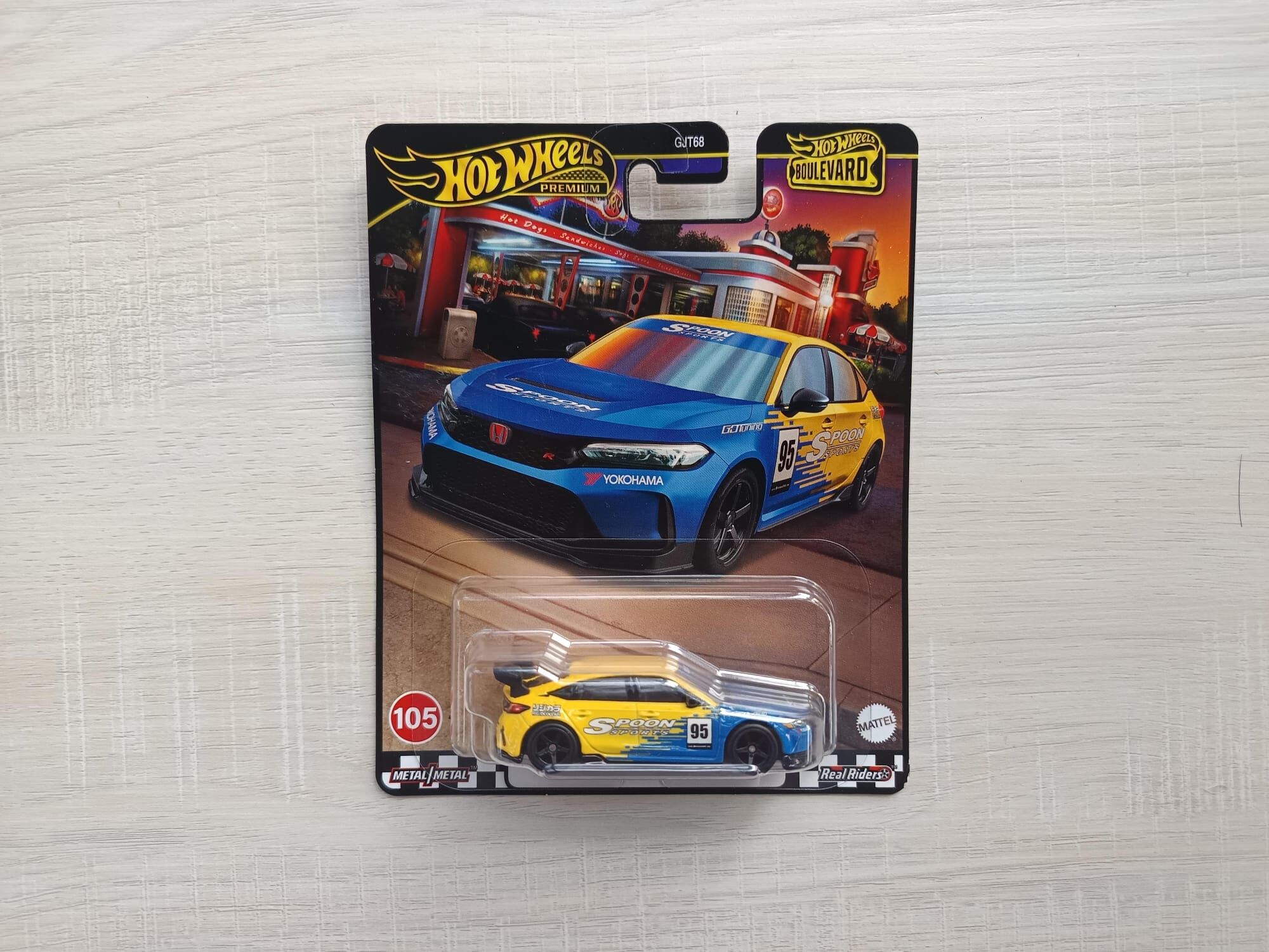 HOT WHEELS BOULEVARD HONDA CIVIC TYPE R FL5 SPOON