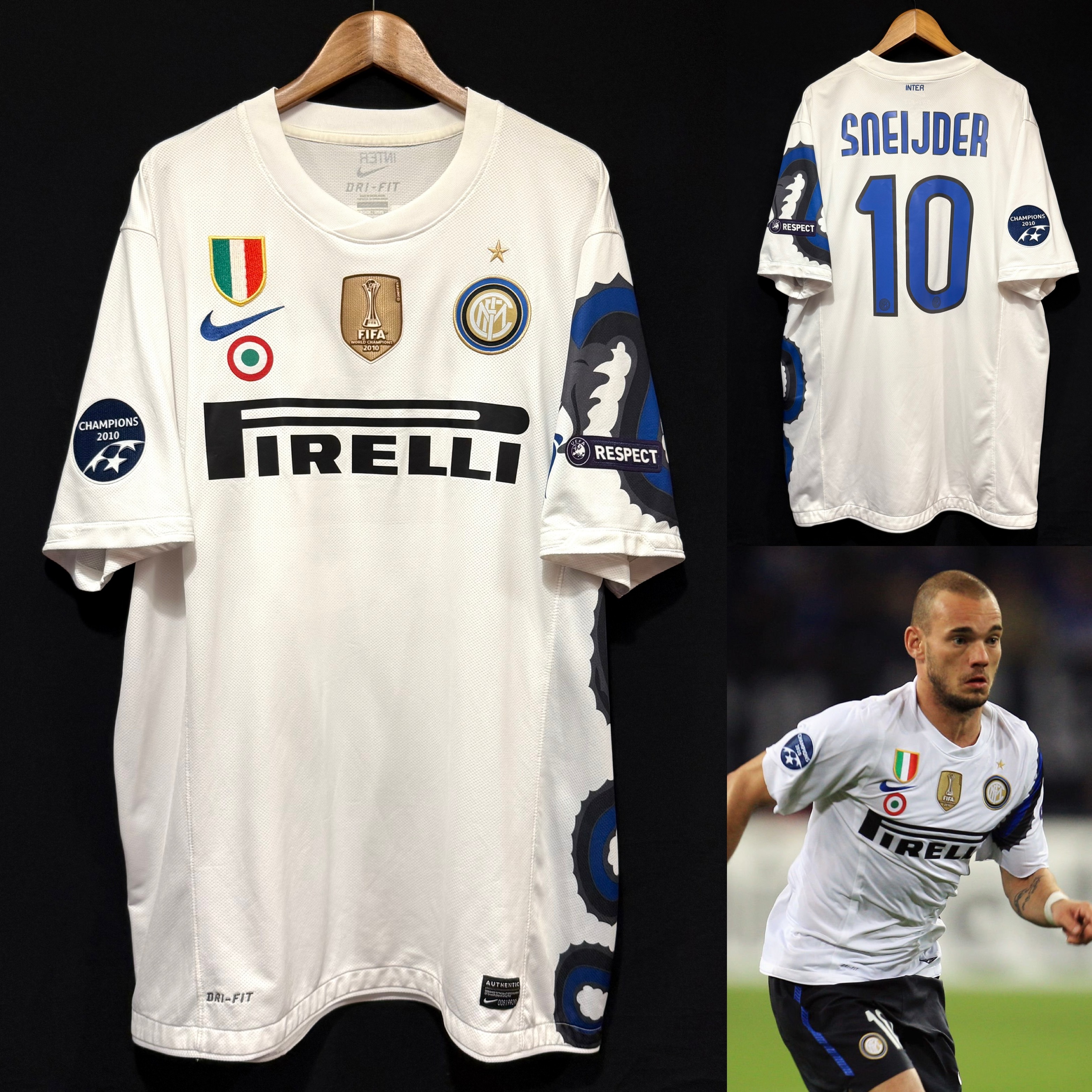 Inter Milan 2010-2011 Nike Away Shirt #10 SNEIJDER