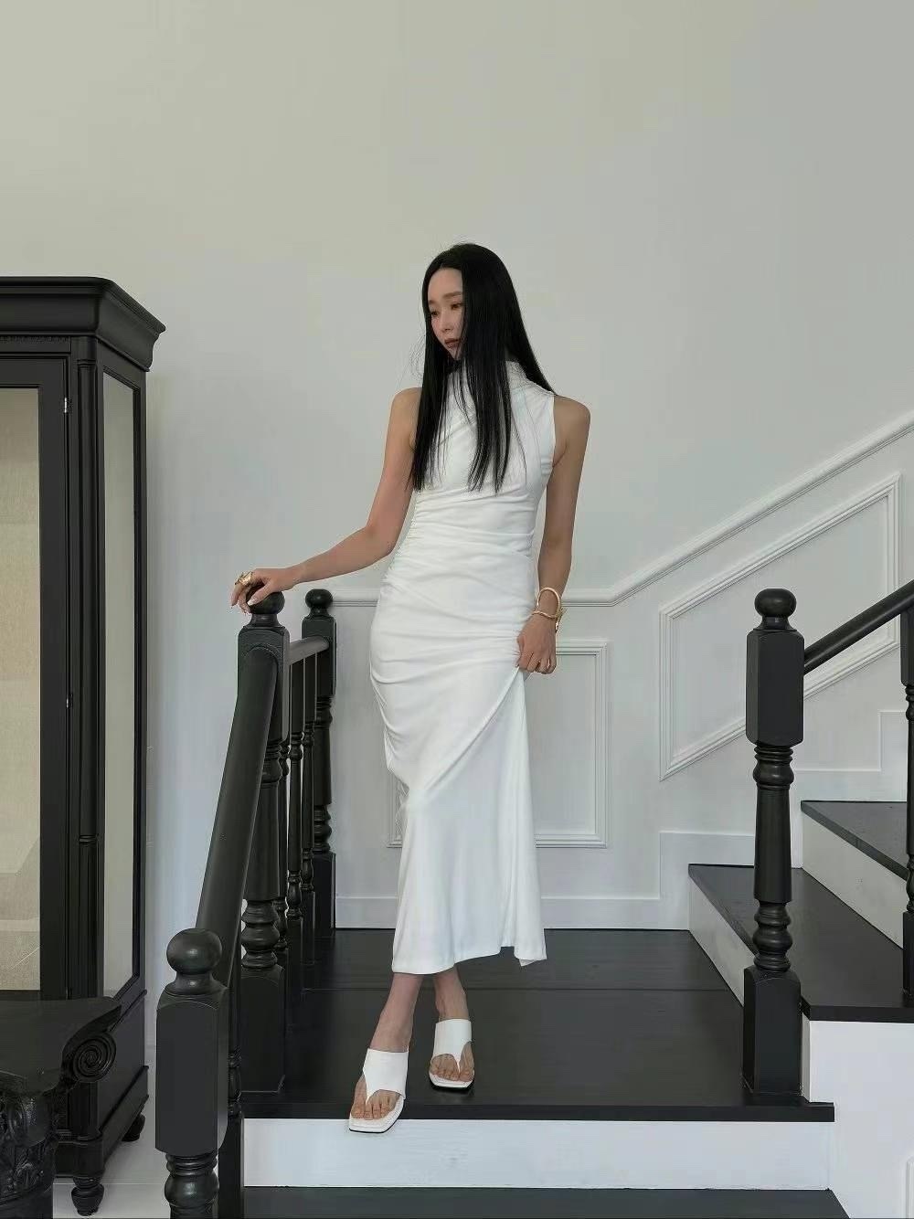 寬版夾腳厚底高跟（7cm)