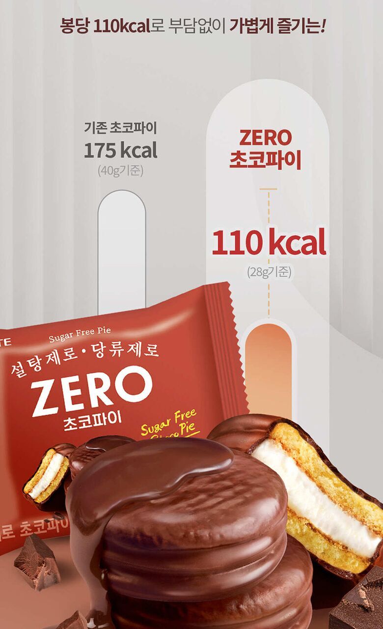 KR LOTTE ZERO 朱古力批,1盒12個（K5 P878）