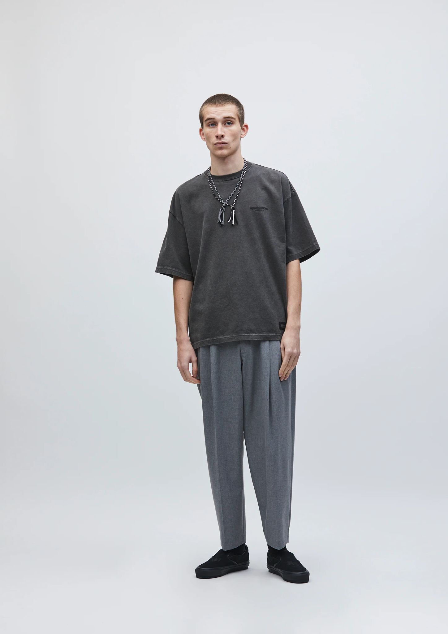 NEIGHBORHOOD PIGMENT DYED CREWNECK SS