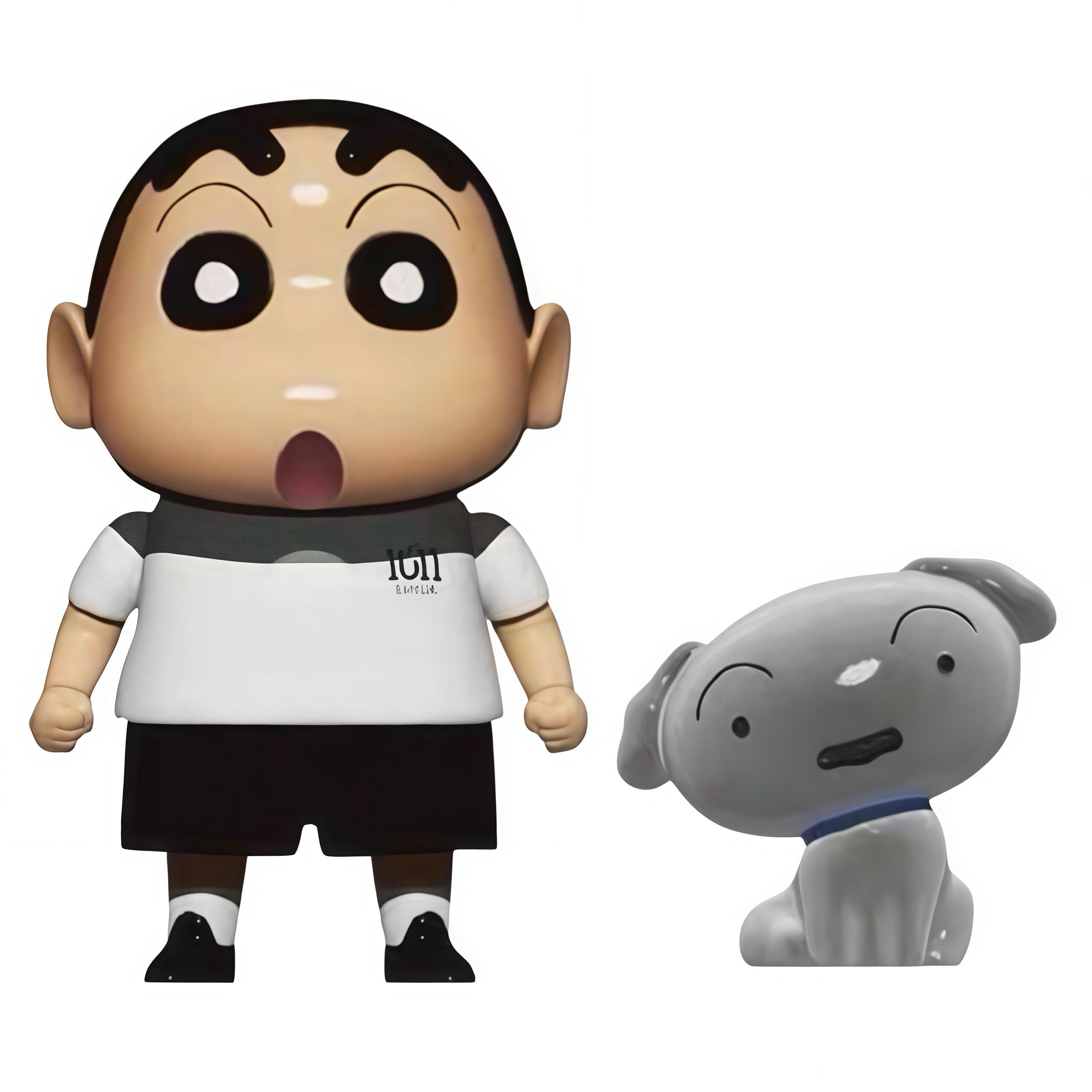 Best.Be.Fore x 1011 TEA 蠟筆小新 野原しんのすけ CITY BOY 黑白系列 SET（灰）