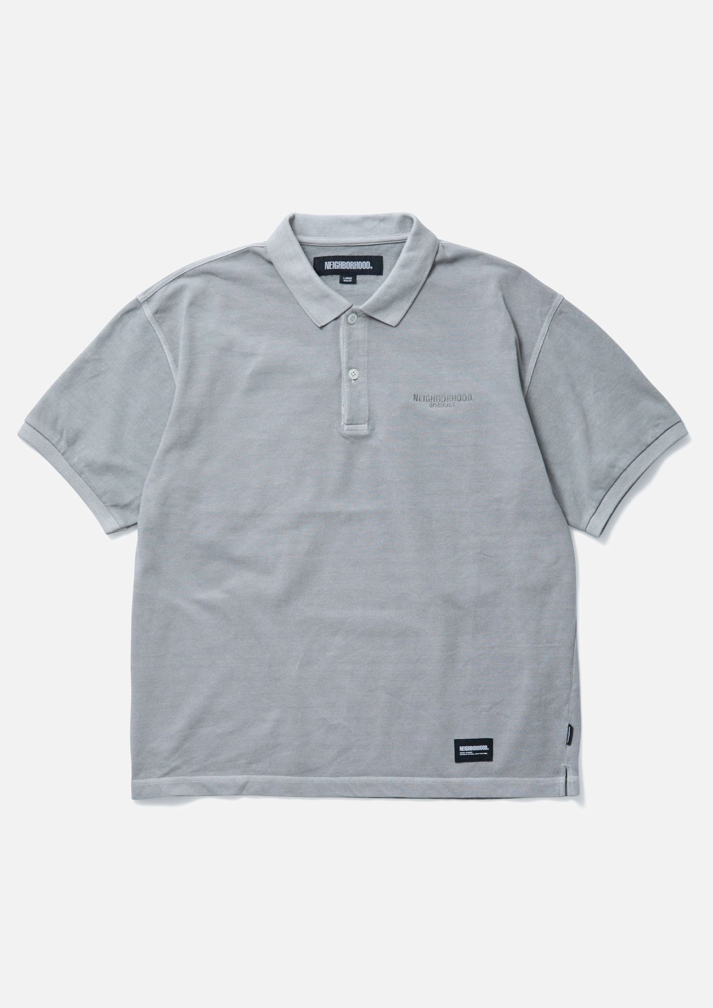良品 DESCENDANT CLUB POLO SS PIGMENT DYE DESCENDANT 24SS CLUB POLO SS PIGMENT