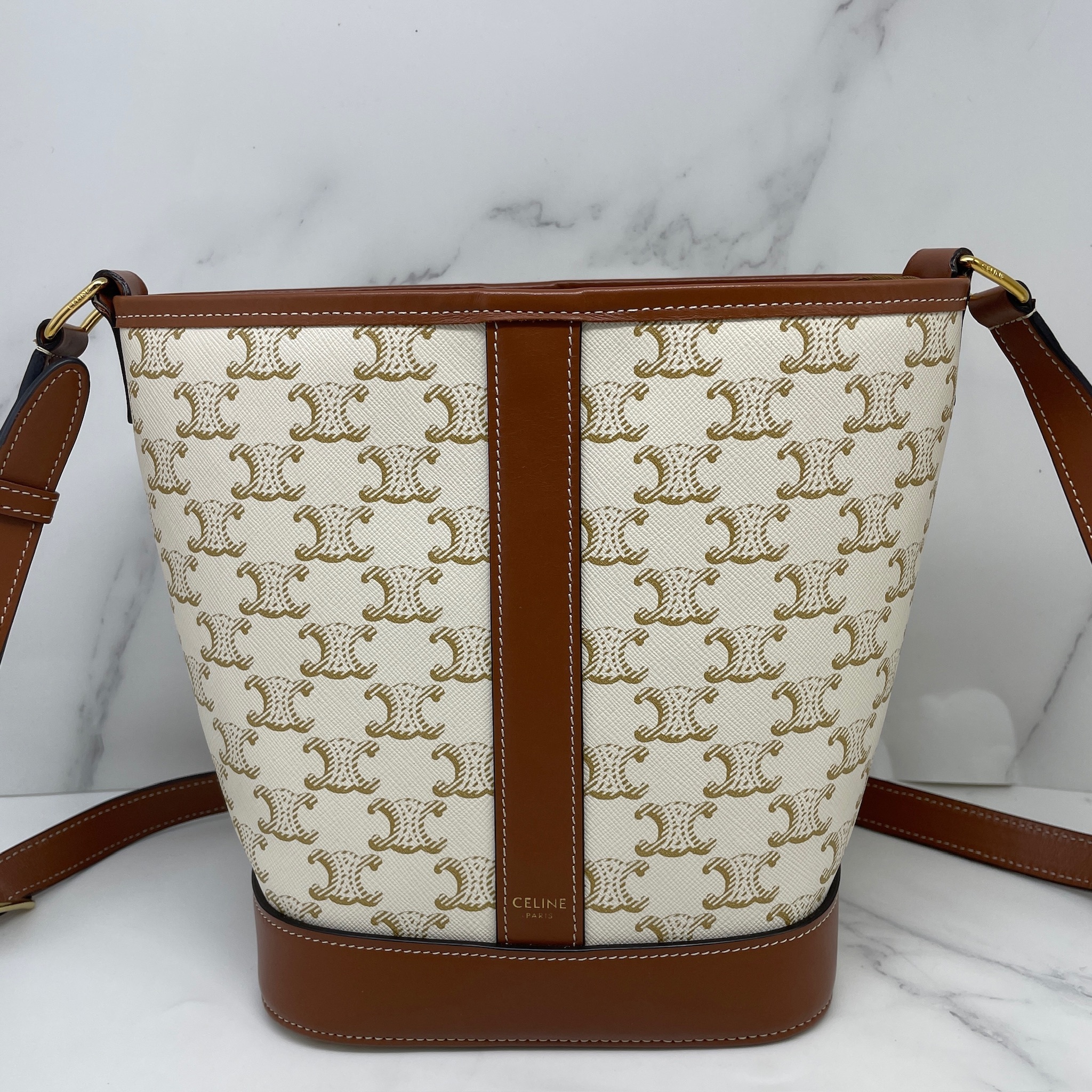 Celine Triomphe Bucket