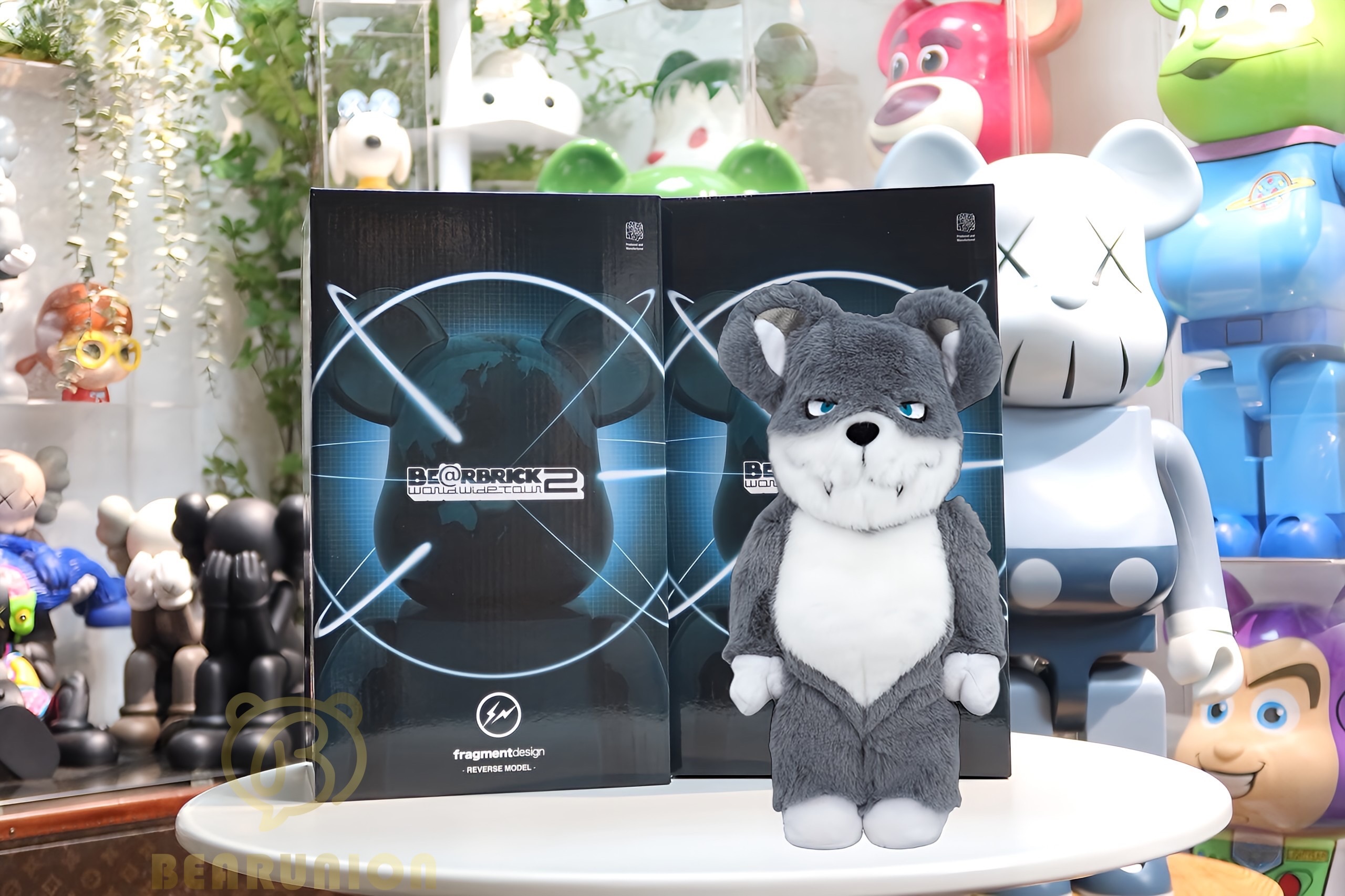 🥇現貨🥇Bearbrick 400% fragmentdesign REVERSE MODEL