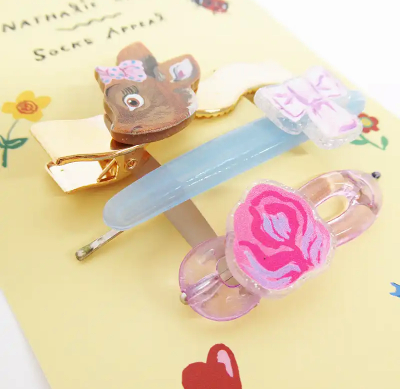 Nathalie Lete NAT髮夾套裝小鹿斑比