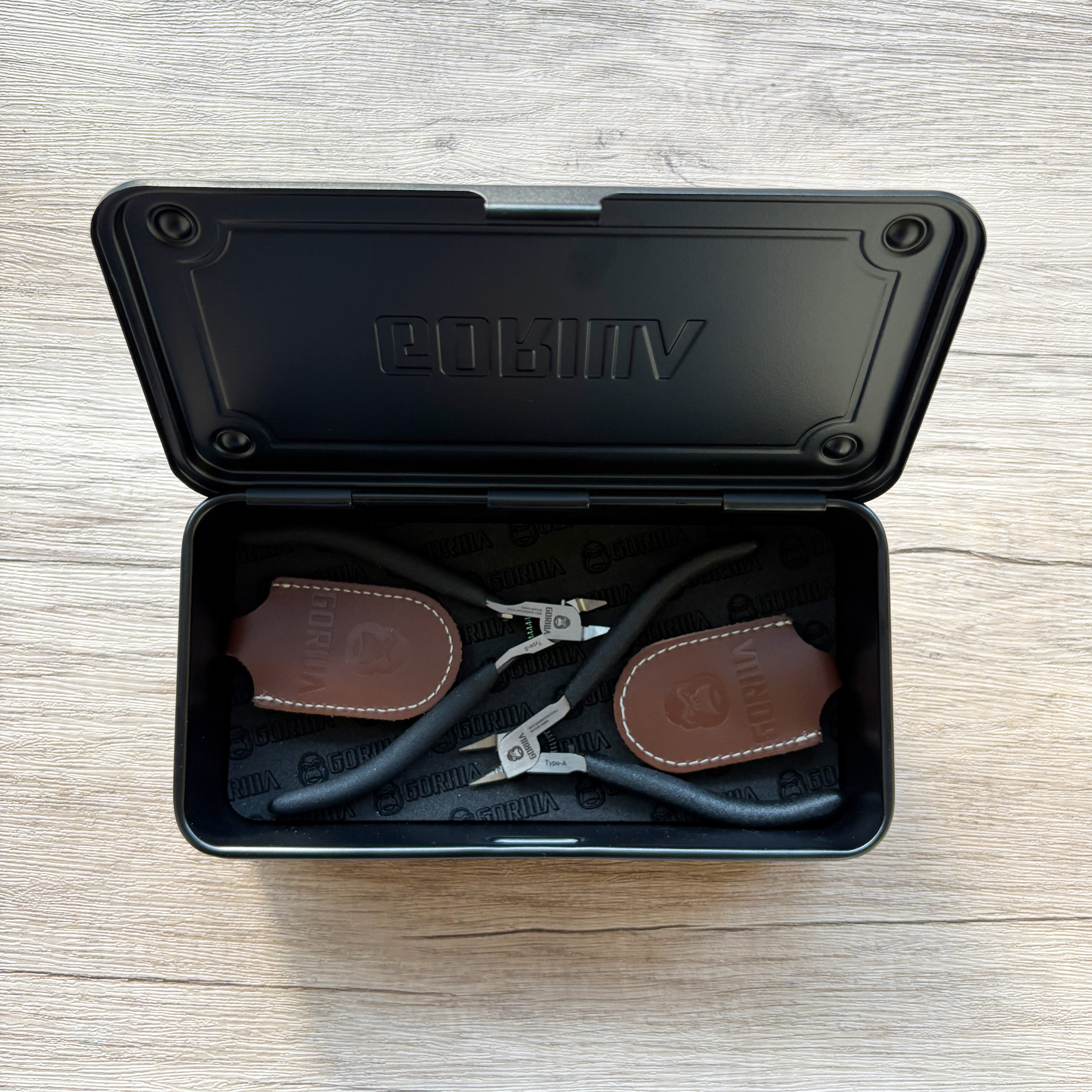 【Gorilla】精密超薄模型鉗單/雙刃組合 ＋【Gorilla】高張力鋼工具箱