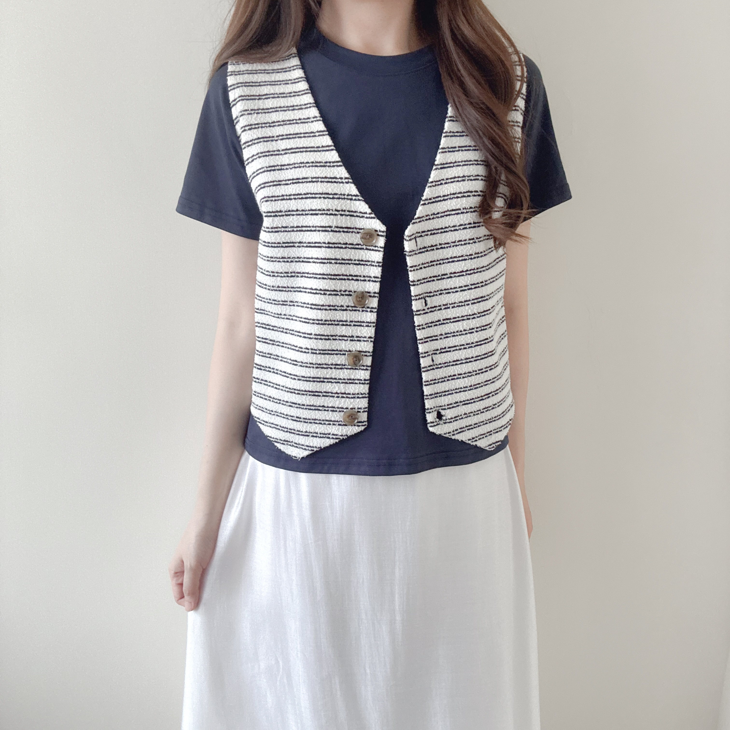 毛巾料西裝背心