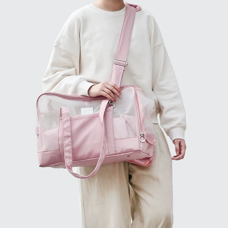 BONE PUPPY 透气托特单肩斜挎包 44*21*30.5cm