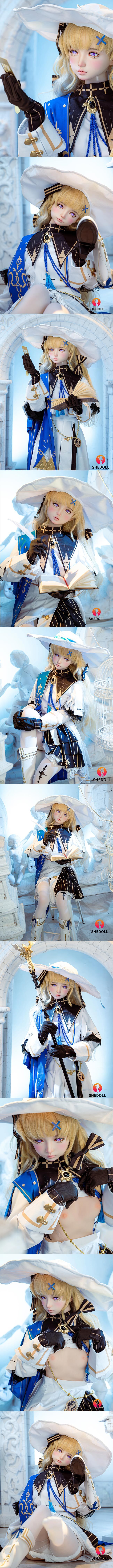 SHEDOLL 矽膠頭系列 152cm A胸 熙熙 silicone sex doll