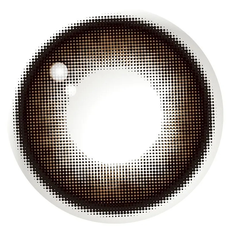 [月拋]LARME Clione Series 1 Month Clione Almond｜月拋彩妝隱形眼鏡｜每盒2片