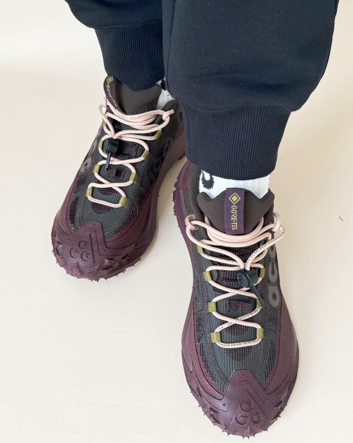 Nike ACG Mountain Fly 2 Low GORE-TEX 徒步鞋 酒紅色｜防水機能休閒鞋