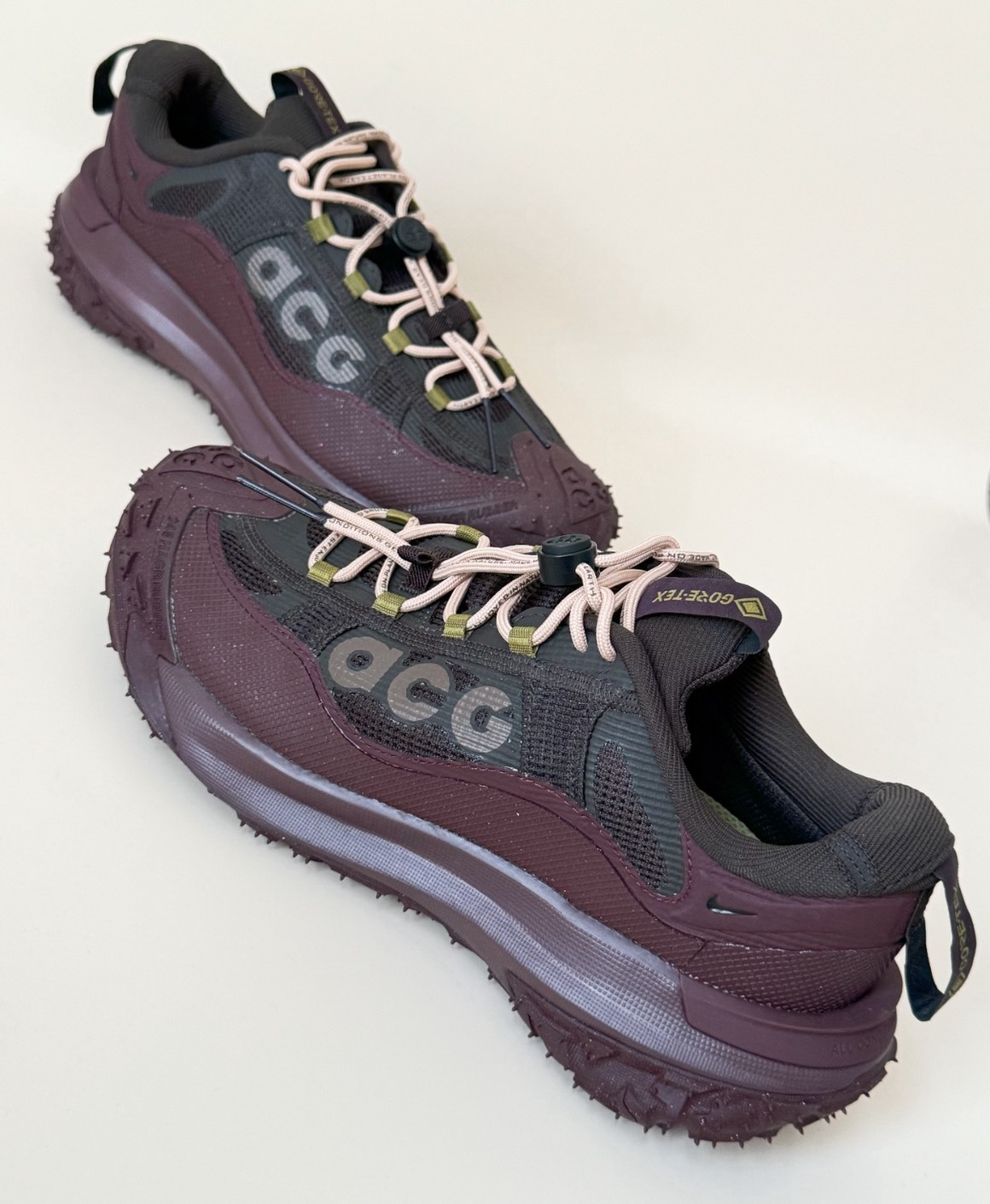 Nike ACG Mountain Fly 2 Low GORE-TEX 徒步鞋 酒紅色｜防水機能休閒鞋