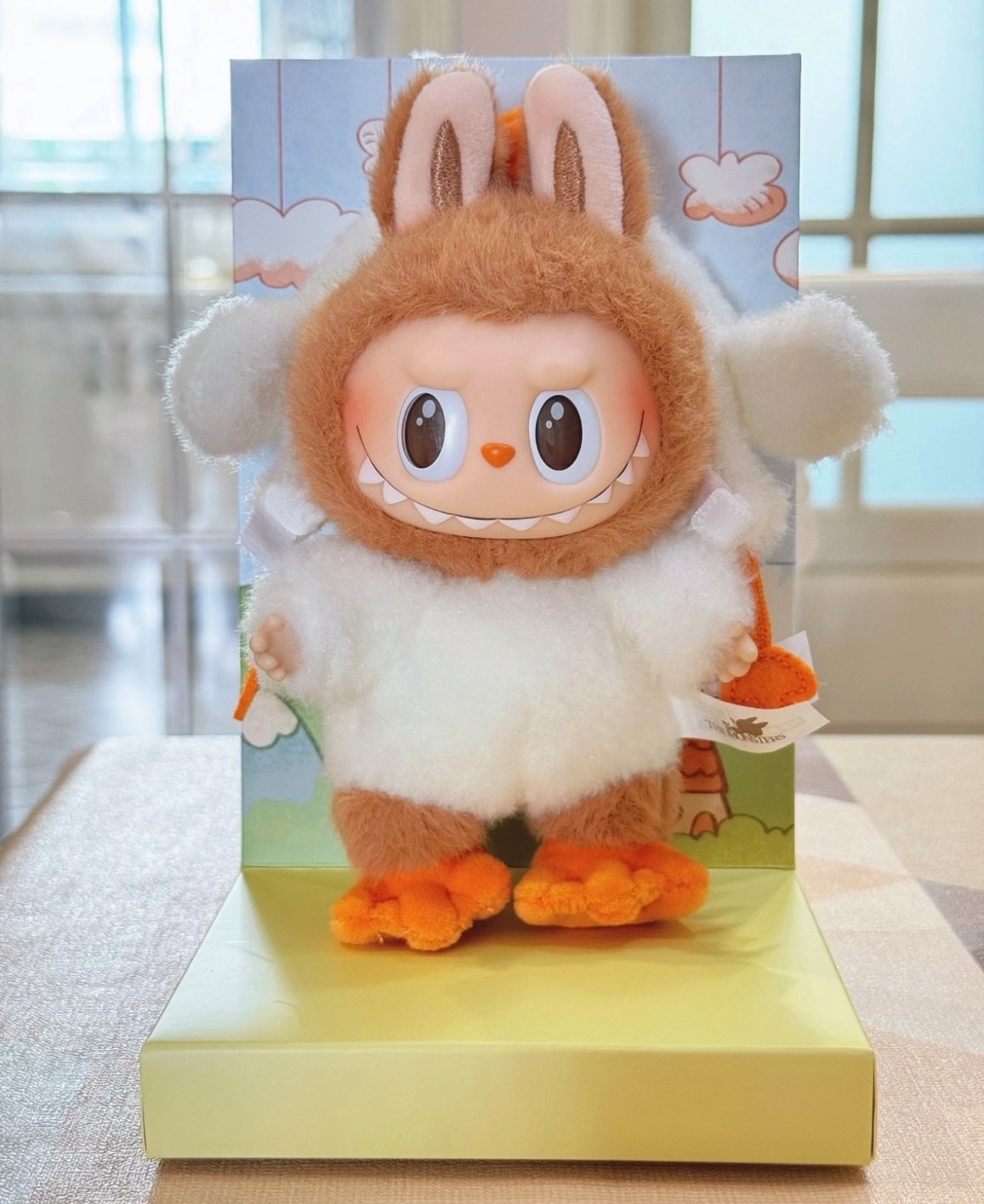 POP MART THE MONSTERS 森林童話 搪膠毛絨吊卡｜拉布布掛飾公仔