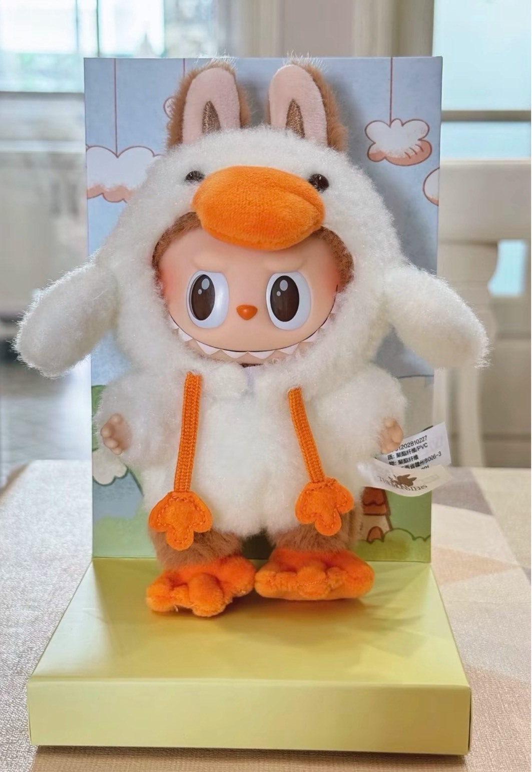 POP MART THE MONSTERS 森林童話 搪膠毛絨吊卡｜拉布布掛飾公仔