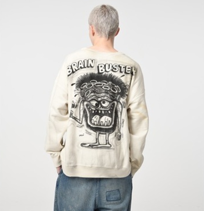 ⏱️限時優惠LIMITED TIME SALE: BOWWOW SKETCH PAULIE SWEATER L/S - PRE ORDER ITEM (預訂中)