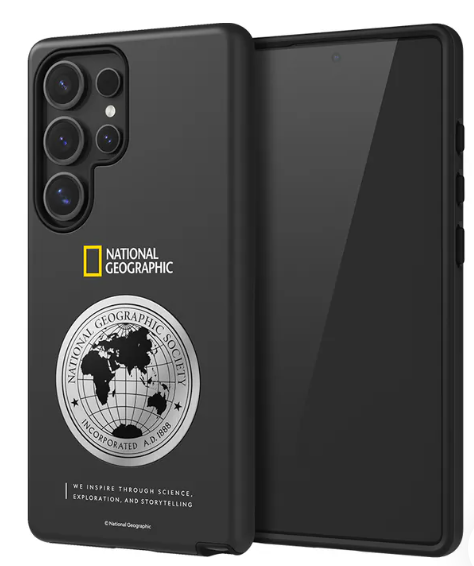 國家地理｜Galaxy S25 Metal Deco 地球徽章手機殼