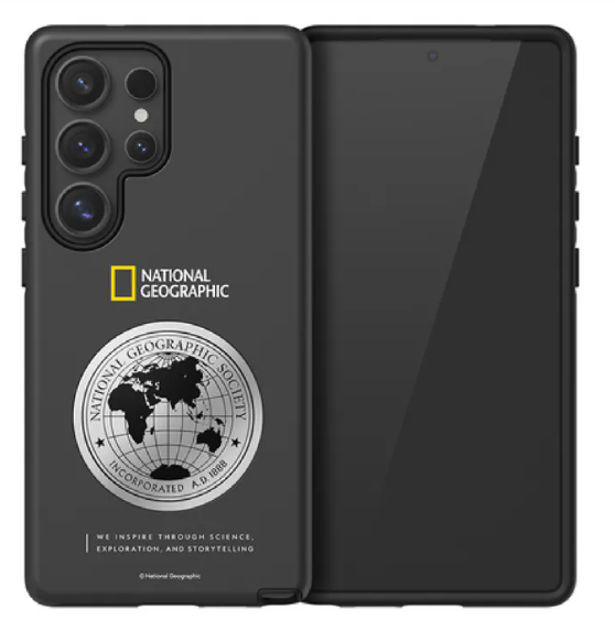 國家地理｜Galaxy S25 Metal Deco 地球徽章手機殼